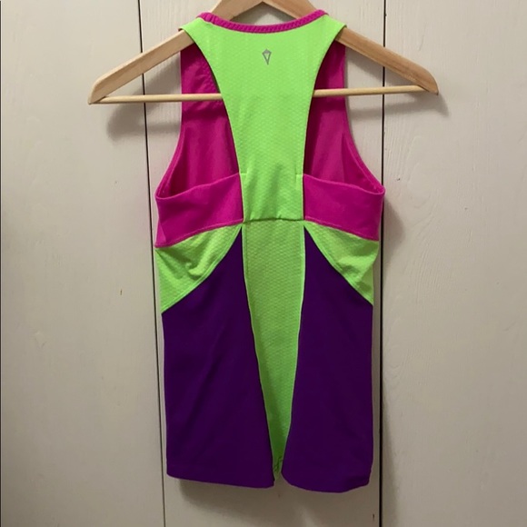 Ivivva Racerback Neon Tank Top - Picture 4 of 6